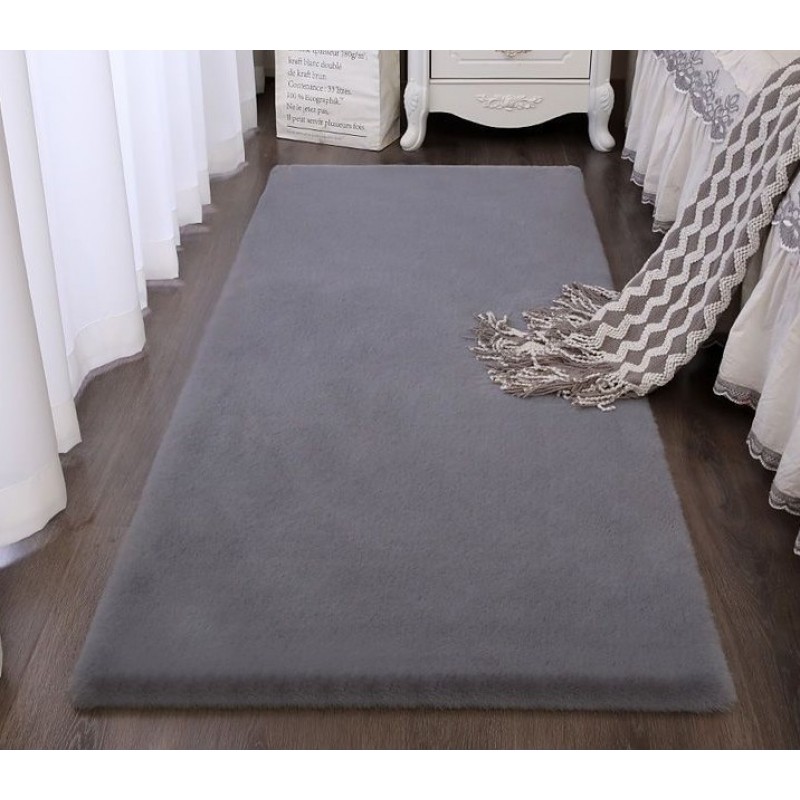 Imitated Rabbit Fur Mat