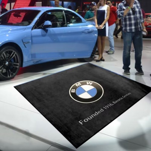 Rubber Customized BMW Display Mat