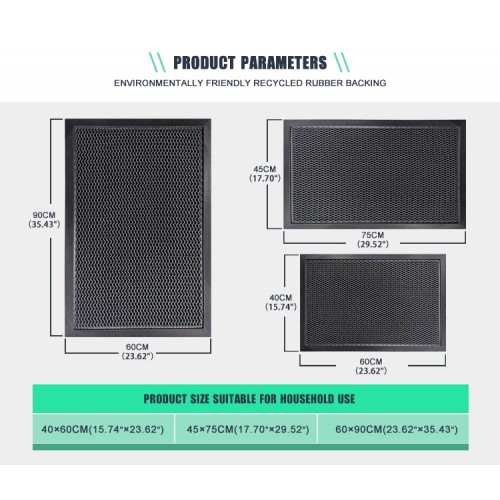 Rubber Elastic Wire Loop Mat