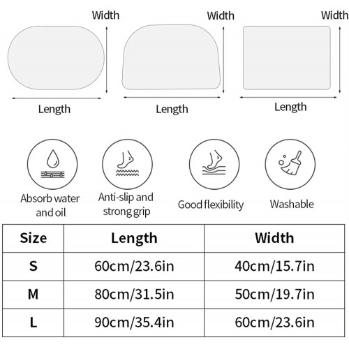 Bathroom Anti Slip  Water Absorbing Diatomite Mat